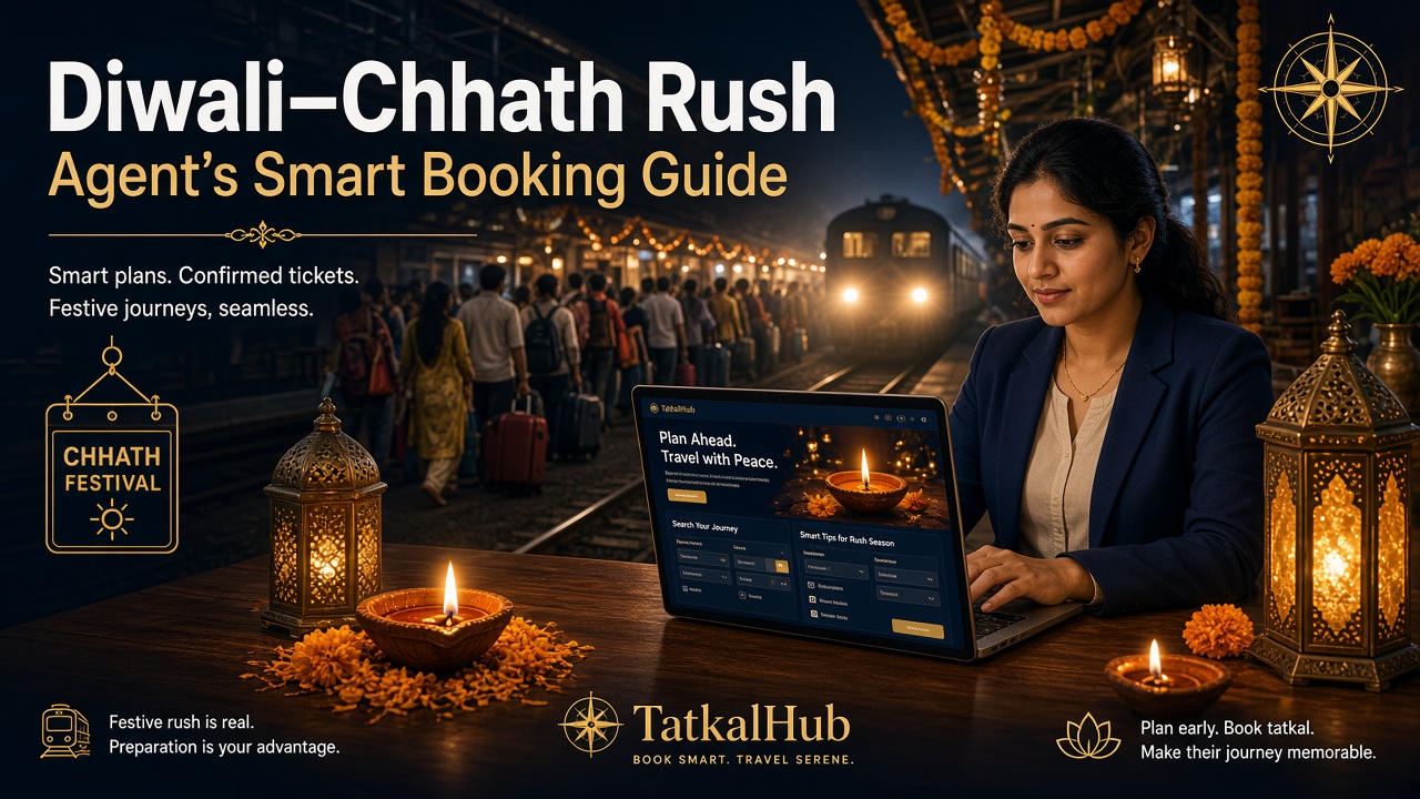 Diwali Chhath agent smart booking guide